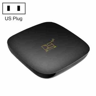 D9 4K Smart TV BOX Android 10.0 Media Player, Amlogic S905L2 up to 1.5GHz, Quad Core ARM Cortex-A53, RAM: 2GB, ROM: 16GB, Support Dual Band WiFi, Bluetooth, Ethernet, US Plug