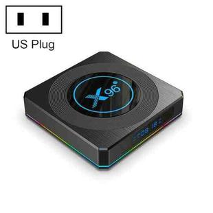 X96 X4 8K Smart TV BOX Android 11.0 Media Player with Remote Control, Amlogic S905X4 Quad Core ARM Cortex A55, RAM: 4GB, ROM: 64GB, Support 1000M, Dual Band WiFi, Bluetooth, US Plug