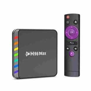 H96 Max W2 4K Ultra HD Android 11.0 Smart TV Box with Remote Control, Amlogic S905W2 Quad-Core, 4GB+64GB(UK Plug)