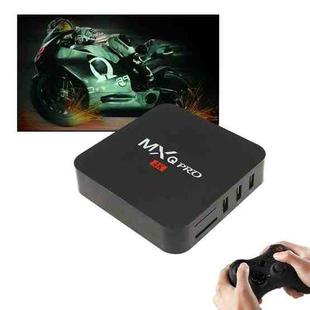 MXQ PROi 1080P 4K HD Smart TV BOX with Remote Controller, Android 7.1 S905W Quad Core Cortex-A53 Up to 2GHz, RAM: 1GB, ROM: 8GB, Support WiFi, UK Plug