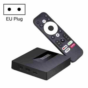 MECOOL KM7 4K TV Box, Android 11 Amlogic S905Y4 CPU 2GB+16GB with Remote Control, EU Plug