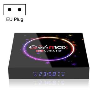 G96 MAX 6K UHD Smart TV Box, Android 10.0, Allwinner H616 Quad Core, 4GB+128GB, EU Plug