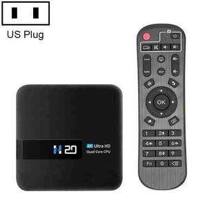H20 4K Ultra HD Smart TV BOX Android 6.0 Media Player wtih Remote Control, Quad-core, RAM: 2GB, ROM: 16GB(US Plug)