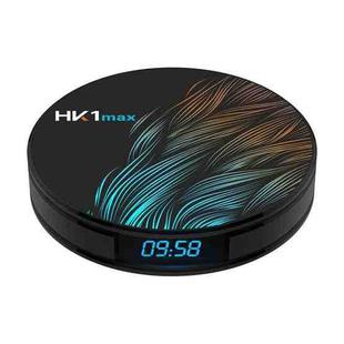 HK1max 4K UHD Smart TV Box with Remote Controller, Android 9.0 RK3318 Quad-Core 64bit Cortex-A53, 2GB+16GB, Support Dual Band WiFi & AV & HDMI & RJ45 & TF Card