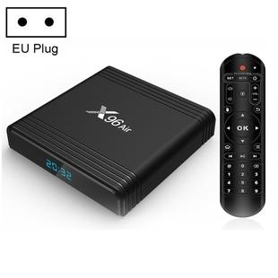 X96 Air 8K Smart TV BOX Android 9.0 Media Player with Remote Control, Quad-core Amlogic S905X3, RAM: 2GB, ROM: 16GB, Dual Band WiFi, EU Plug