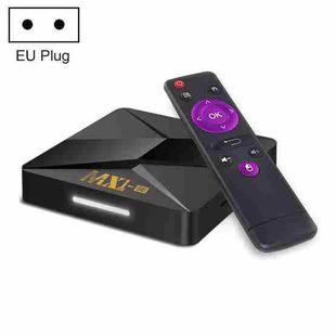 MX1-SE 4K Smart TV BOX Android 9.0 Media Player wtih Remote Control, RK3228A Quad-core Cortex-A7, RAM: 2GB, ROM: 16GB, WiFi, EU Plug