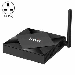 TANIX TX6s 4K Smart TV BOX Android 10 Media Player with Remote Control, Quad Core Allwinner H616, without Bluetooth Function, RAM: 2GB, ROM: 8GB, 2.4GHz WiFi, UK Plug