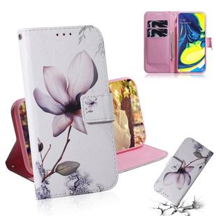 Painting Pattern Coloured Drawing Horizontal Flip Leather Case with Holder & Card Slots & Wallet for Galaxy M40 / A60(Magnolia)