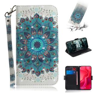 3D Painting Pattern Coloured Drawing Horizontal Flip Leather Case with Holder & Card Slots & Wallet For Huawei nova 4(Paecock)