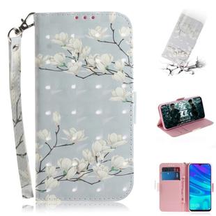 3D Painting Pattern Coloured Drawing Horizontal Flip Leather Case with Holder & Card Slots & Wallet For Huawei P Smart (2019) / Honor 10 Lite(Mognolia)
