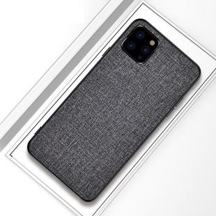 Shockproof Cloth Texture PC+ TPU Protective Case for iPhone 11 Pro(Grey)