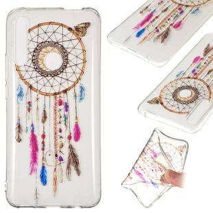 Coloured Drawing Transparent Clear TPU Case for Huawei P Smart Z(Colour bell)