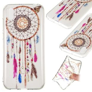 Coloured Drawing Transparent Clear TPU Case(Colour bell)