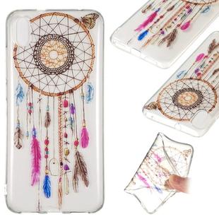 Coloured Drawing Transparent Clear TPU Case for Xiaomi Redmi 7A(Colour bell)