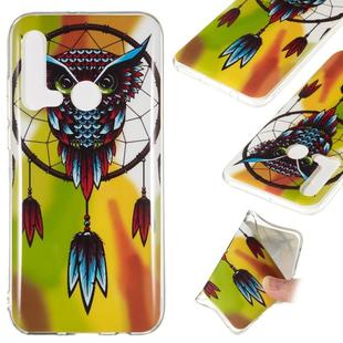 Noctilucent TPU Soft Case for Huawei P20 lite (2019)(Owl)