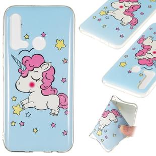 Noctilucent TPU Soft Case for Huawei P20 lite (2019)(Star unicorn)