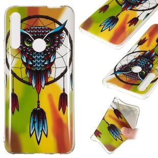 Noctilucent TPU Soft Case for Huawei P Smart Z(Owl)