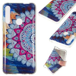 Noctilucent TPU Soft Case for Huawei P Smart Z(Colorful sunflowers)