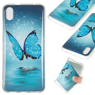 Noctilucent TPU Soft Case for Xiaomi Redmi 7A(Butterfly)