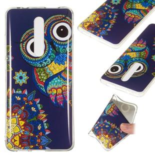 Noctilucent TPU Soft Case for Xiaomi Redmi K20(Blue-bottomed owl)