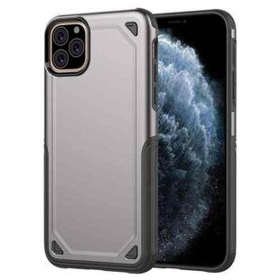 For iPhone 11 Pro Shockproof Rugged Armor Protective Case (Grey)