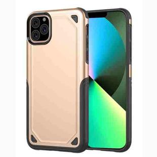 For iPhone 11 Pro Max Shockproof Rugged Armor Protective Case (Gold)