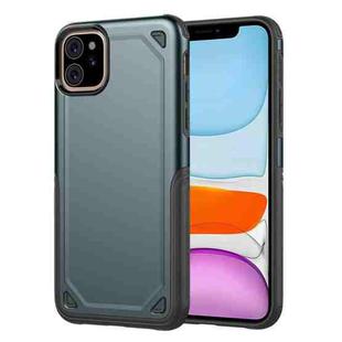 For iPhone 11 Shockproof Rugged Armor Protective Case (Navy Blue)