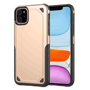 Shockproof Rugged Armor Protective Case for iPhone 11(Gold)