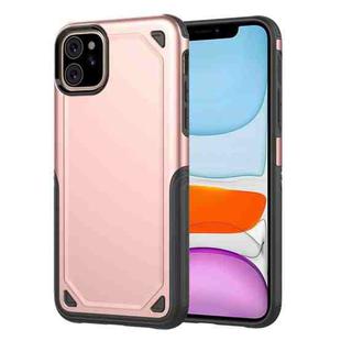 Shockproof Rugged Armor Protective Case for iPhone 11(Rose Gold)