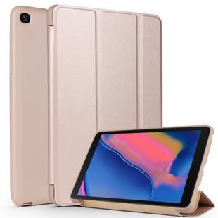 Cowhide Texture Horizontal Flip Leather Case for Galaxy Tab A8 (2019) P200 / P205, with Holder(Gold)