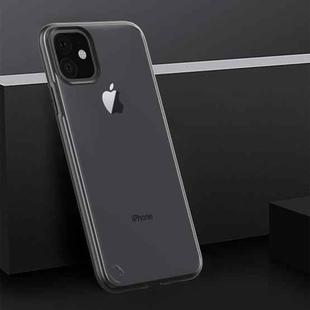 Shockproof Frosted PC+ TPU Transparent Protective Case For iPhone 11(Black)