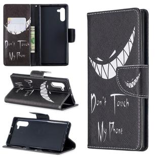 Colored Drawing Pattern Horizontal Flip Leather Case with Holder & Card Slots & Wallet(Smirk)