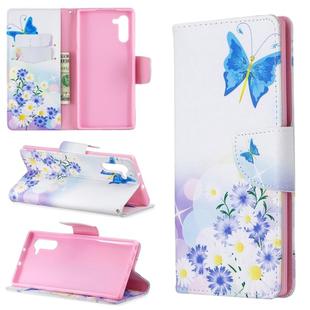 Colored Drawing Pattern Horizontal Flip Leather Case with Holder & Card Slots & Wallet(Butterfly Love)