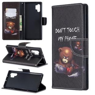 Colored Drawing Pattern Horizontal Flip Leather Case with Holder & Card Slots & Wallet(Bear)