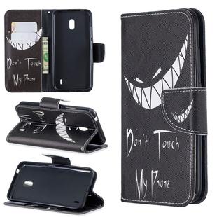 Colored Drawing Pattern Horizontal Flip Leather Case with Holder & Card Slots & Wallet For Nokia 2.2(Smirk)