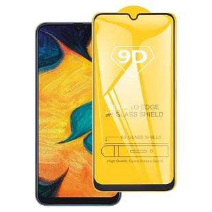 25 PCS 9D Full Glue Full Screen Tempered Glass Film For Samsung Galaxy A20 / A30 / A50 / M30 / A30 JP