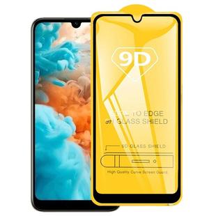 9D Full Glue Full Screen Tempered Glass Film For Huawei Y6 Pro (2019)