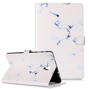 Colored Drawing Pattern Horizontal Flip PU Leather Case with Holder & Card Slots & Wallet For Galaxy Tab A 10.5 / T590(White Marble)