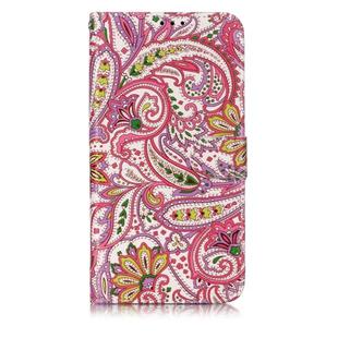 Oil Embossed Coloured Drawing Pattern Horizontal Flip PU Leather Case with Holder & Card Slots & Wallet & Photo Frame For LG Stylo 5(Pepper Flower)