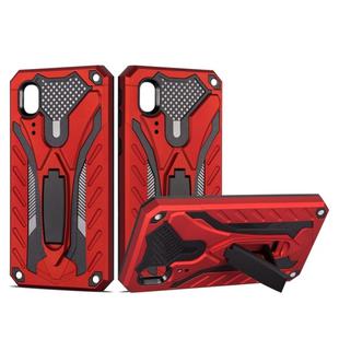 Shockproof TPU + PC Protective Case with Holder For Galaxy A2 Core(Red)