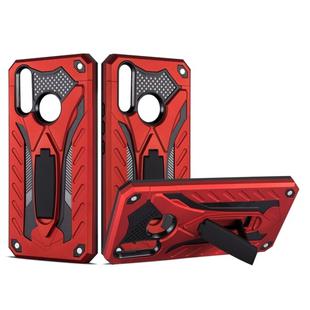 Shockproof TPU + PC Protective Case with Holder For Vivo Y17(Red)