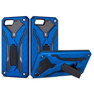 Shockproof TPU + PC Protective Case with Holder For OPPO A1k(Blue)