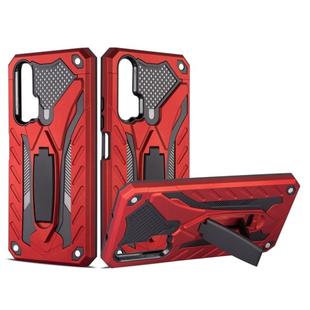 Shockproof TPU + PC Protective Case with Holder For Huawei Honor 20 Pro(Red)