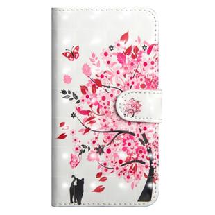 3D Painting Pattern Horizontal Flip TPU + PU Leather Case with Holder & Card Slots & Wallet For Huawei P20 Lite(Tree Cat)