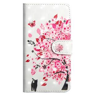 3D Painting Pattern Horizontal Flip TPU + PU Leather Case with Holder & Card Slots & Wallet For iPhone 6 / 6s(Tree Cat)