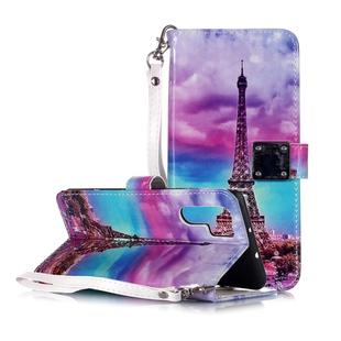 Magic 3D Bright Coloured Drawing Pattern Horizontal Flip PU Leather Case with Holder & Card Slots & Wallet & Photo Frame for Huawei P30 Pro(Iron Tower)