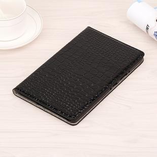 Crocodile Texture Horizontal Flip Leather Case with Holder & Card Slots & Wallet for Huawei MediaPad M6 8.4 2019(Black)