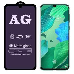 AG Matte Anti Blue Light Full Cover Tempered Glass For Huawei P30 Lite