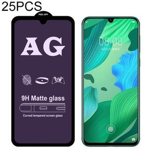 25 PCS AG Matte Anti Blue Light Full Cover Tempered Glass For Huawei Y9 (2019) / Enjoy 9 Plus