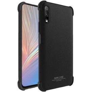 IMAK All-inclusive Shockproof Airbag TPU Case with Screen Protector For Huawei Honor 9X(Matte Black)